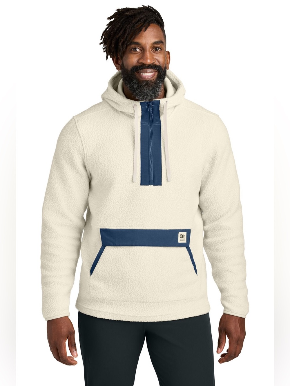 Outdoor Research Packwood Fleece Pullover Hoodie Mens Size Large